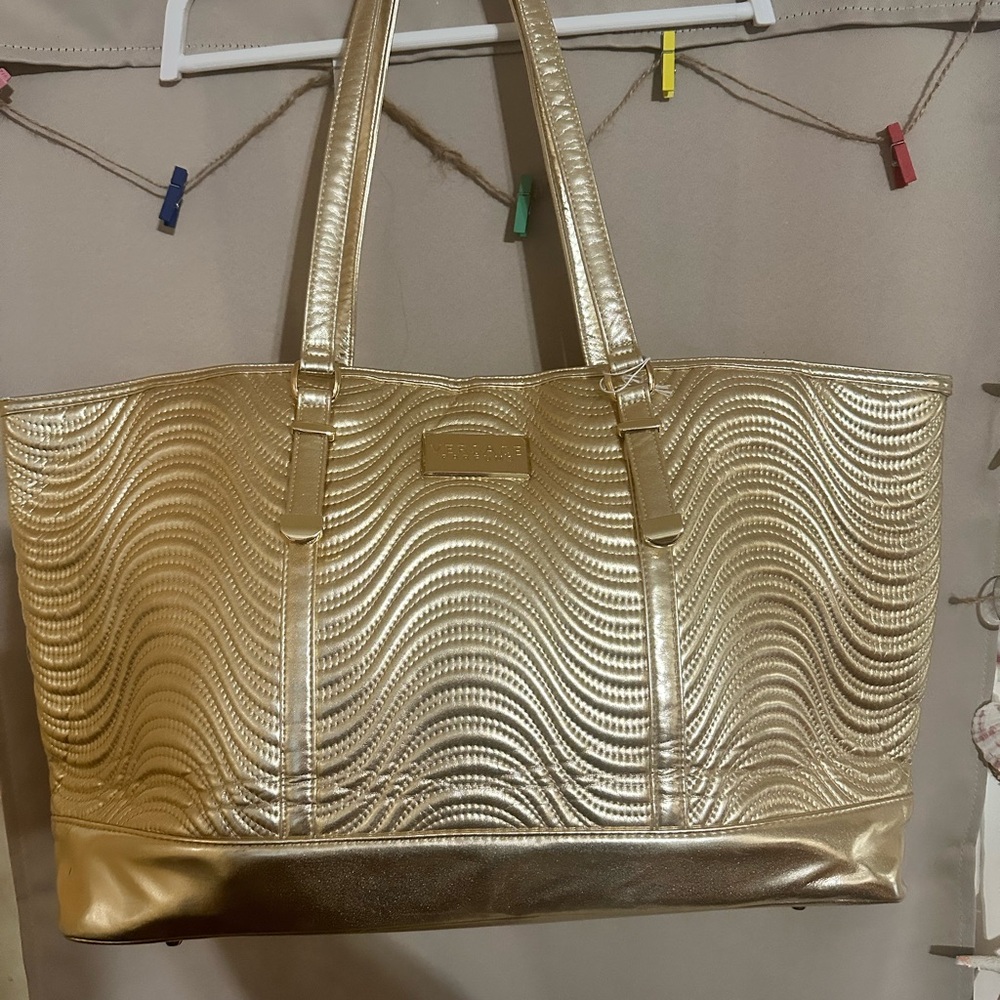 Gold Tote Bag